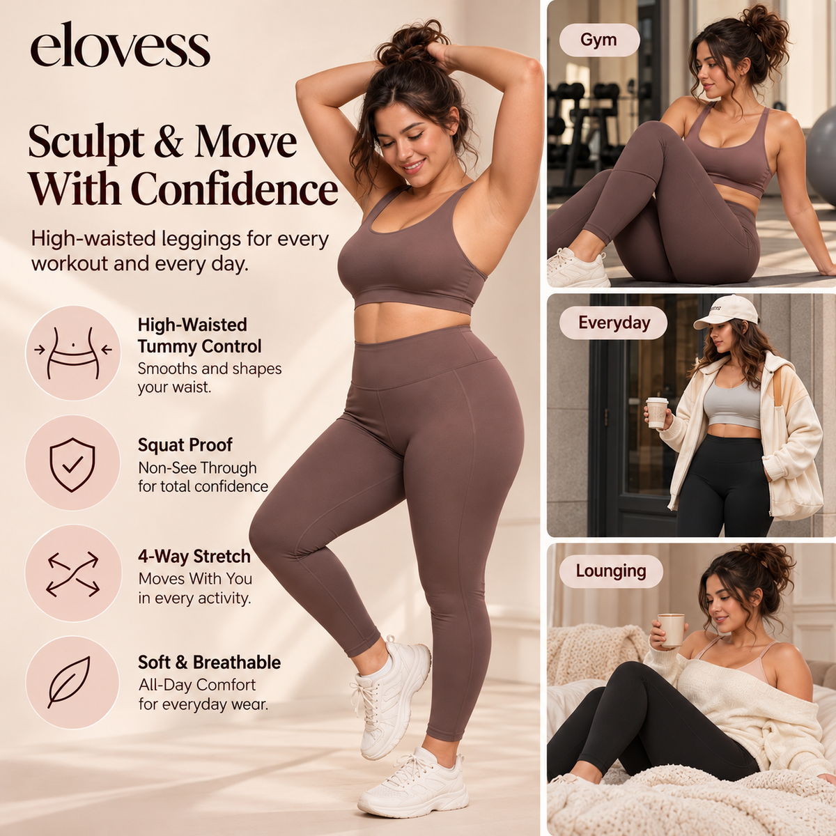 Elovess Lift & Support Bra
